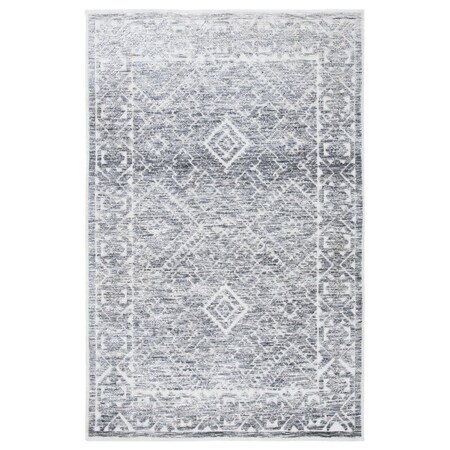 Safavieh 4 x 6 ft. Roslyn Hand Loomed Rectangle Area Rug Grey & Beige ROS703F-4
